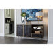 Markwood 55 X 17.75 inch Brass / Dark Brown Sideboard